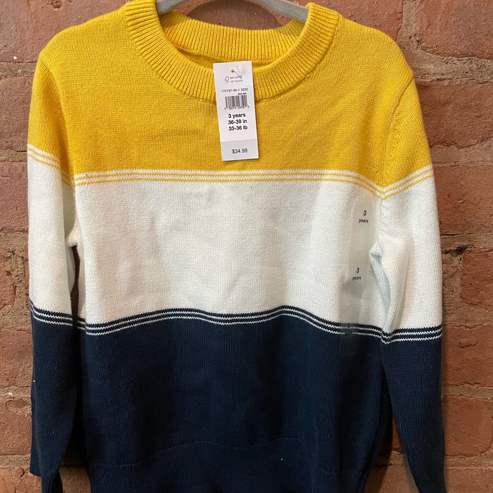 NWT GAP Sweater 3T